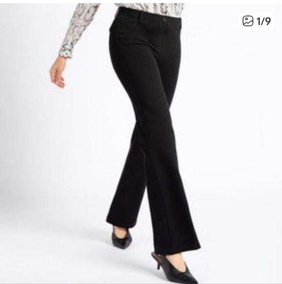 Talbots Women's Black Boot Cut Pants - Picture 8 of 12